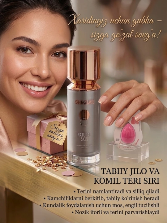 Tonal krem SIHEGLAN Hydrating Concealer namlantiruvchi va yuz nuqsonlarini berkituvchi - 