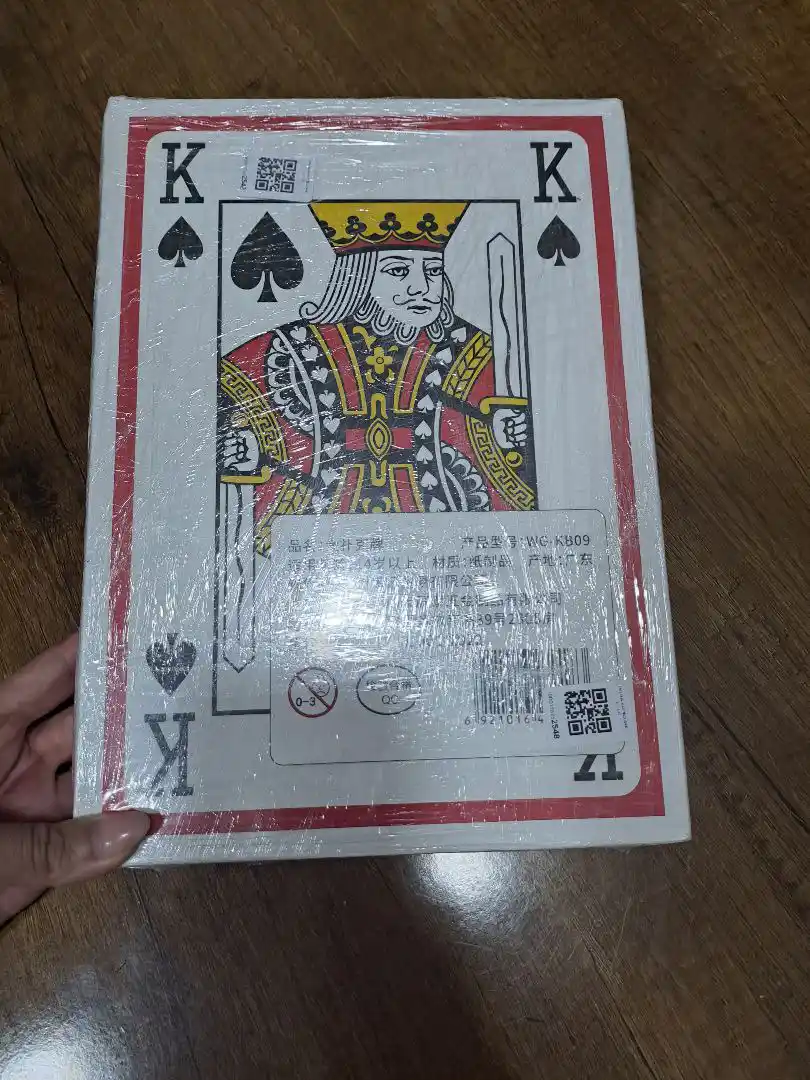 Гигантские игральные карты, набор из 54 штук, 28x20 см,24x16 см, большие карты, карта
