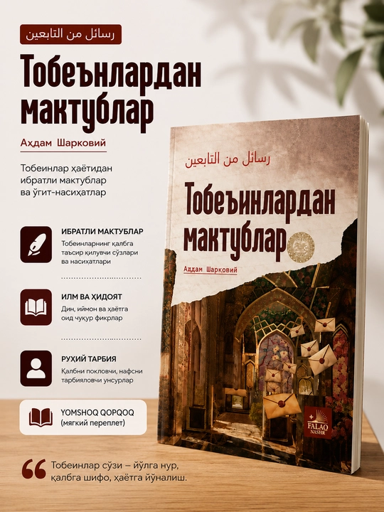 Tobe’inlardan maktublar, Adham Sharqiy - 