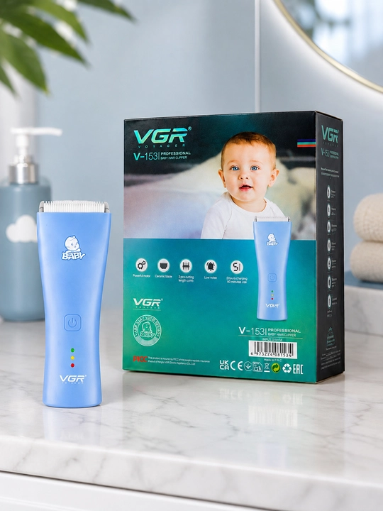 Машинка для стрижки детей VGR V-153, Professional Baby Hair Clipper - 