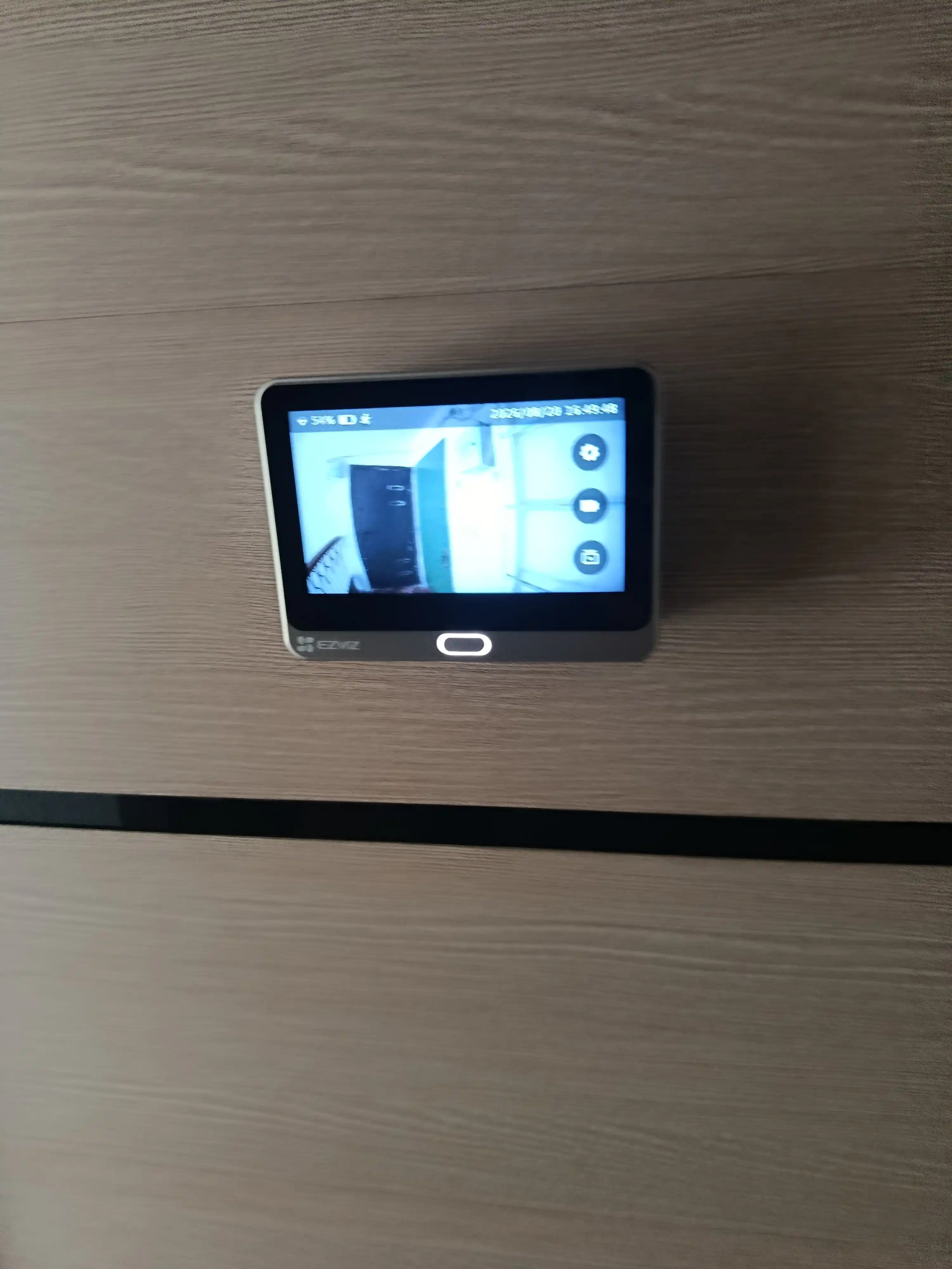 Видеоглазок для двери EZVIZ DP2 сенсорный, 3MP, Wi-Fi камера, домофон, дверной звонок