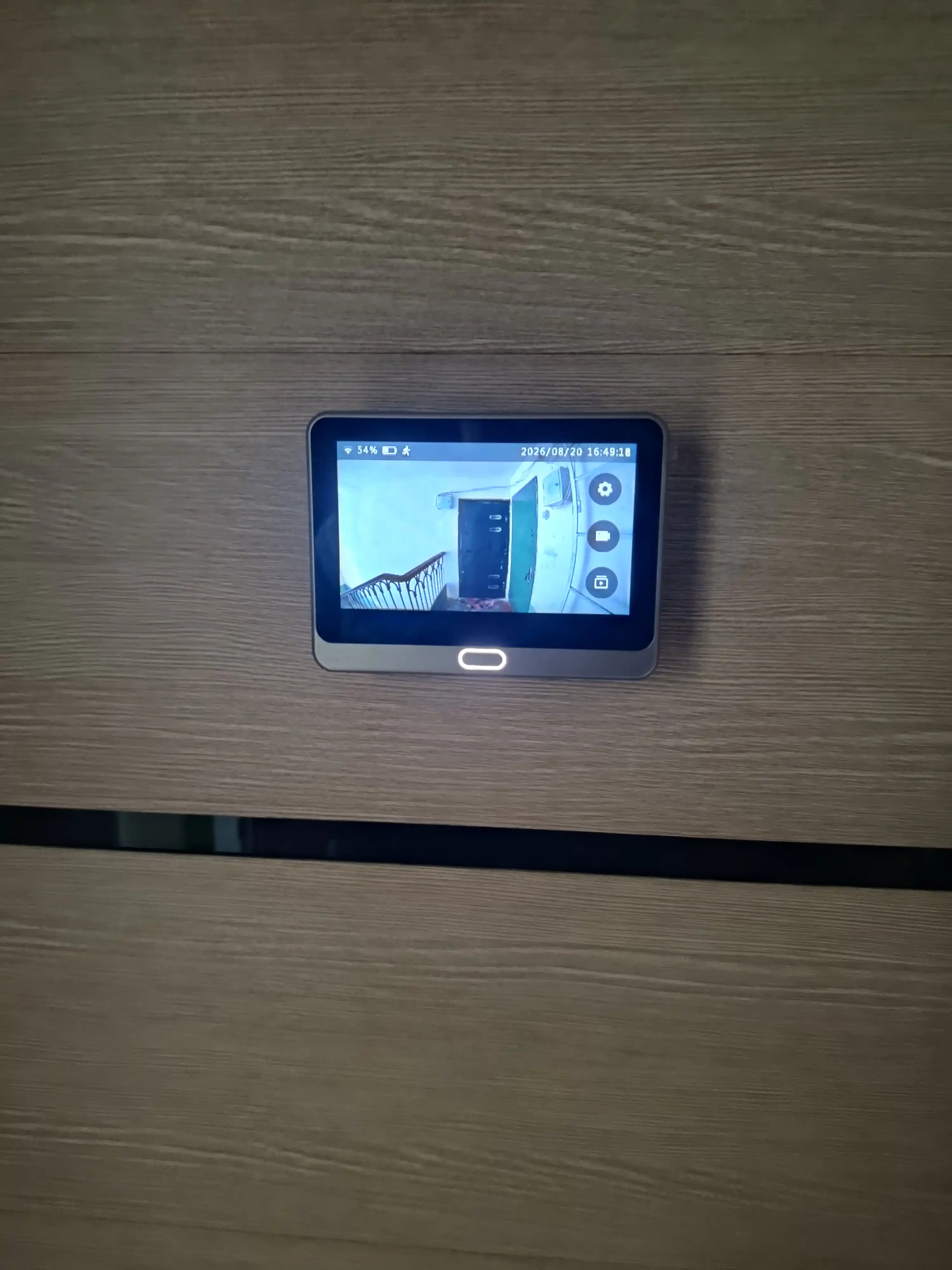 Видеоглазок для двери EZVIZ DP2 сенсорный, 3MP, Wi-Fi камера, домофон, дверной звонок