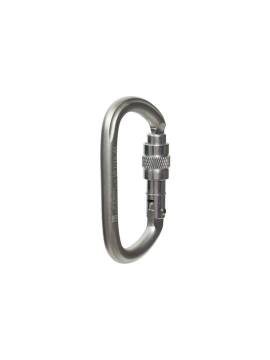 Vertical Karabin Oval po‘lat lyuks mufta Keylock