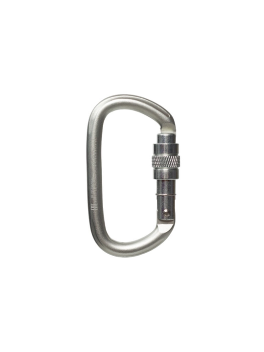 Vertical Karabin Oval po‘lat lyuks mufta Keylock