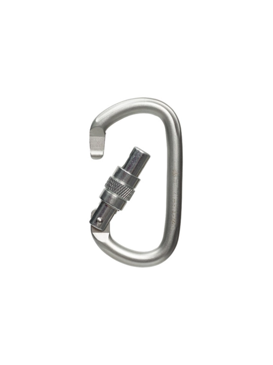 Vertical Karabin Oval po‘lat lyuks mufta Keylock