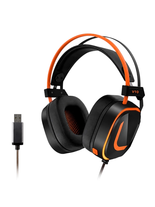 USB ulanishli V10 gaming garniturasi