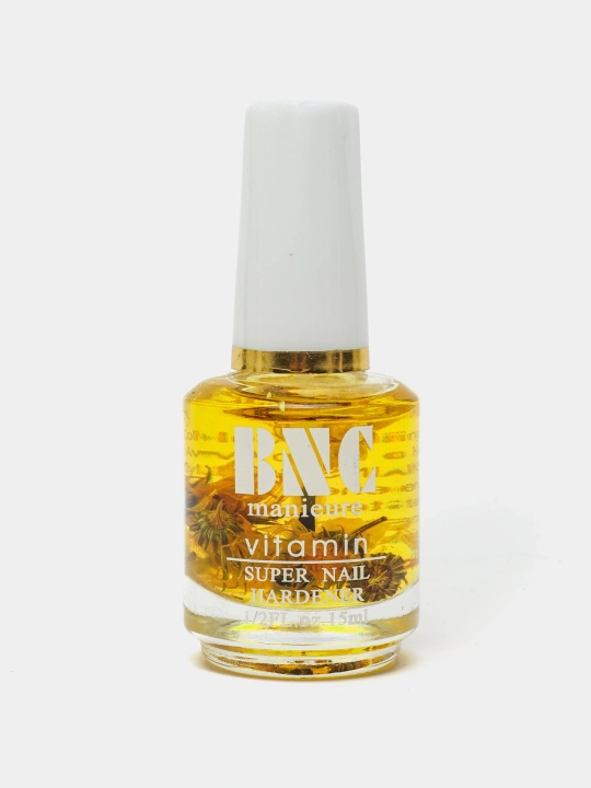 Tirnoqlar va kutikulalar uchun tabiiy vitamin yogʻ BNC Manicure, 15 ml