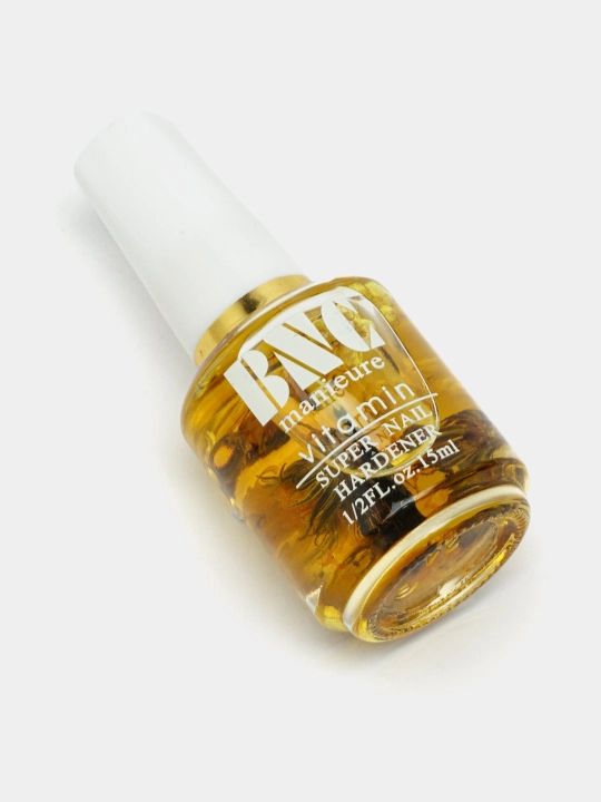 Tirnoqlar va kutikulalar uchun tabiiy vitamin yogʻ BNC Manicure, 15 ml