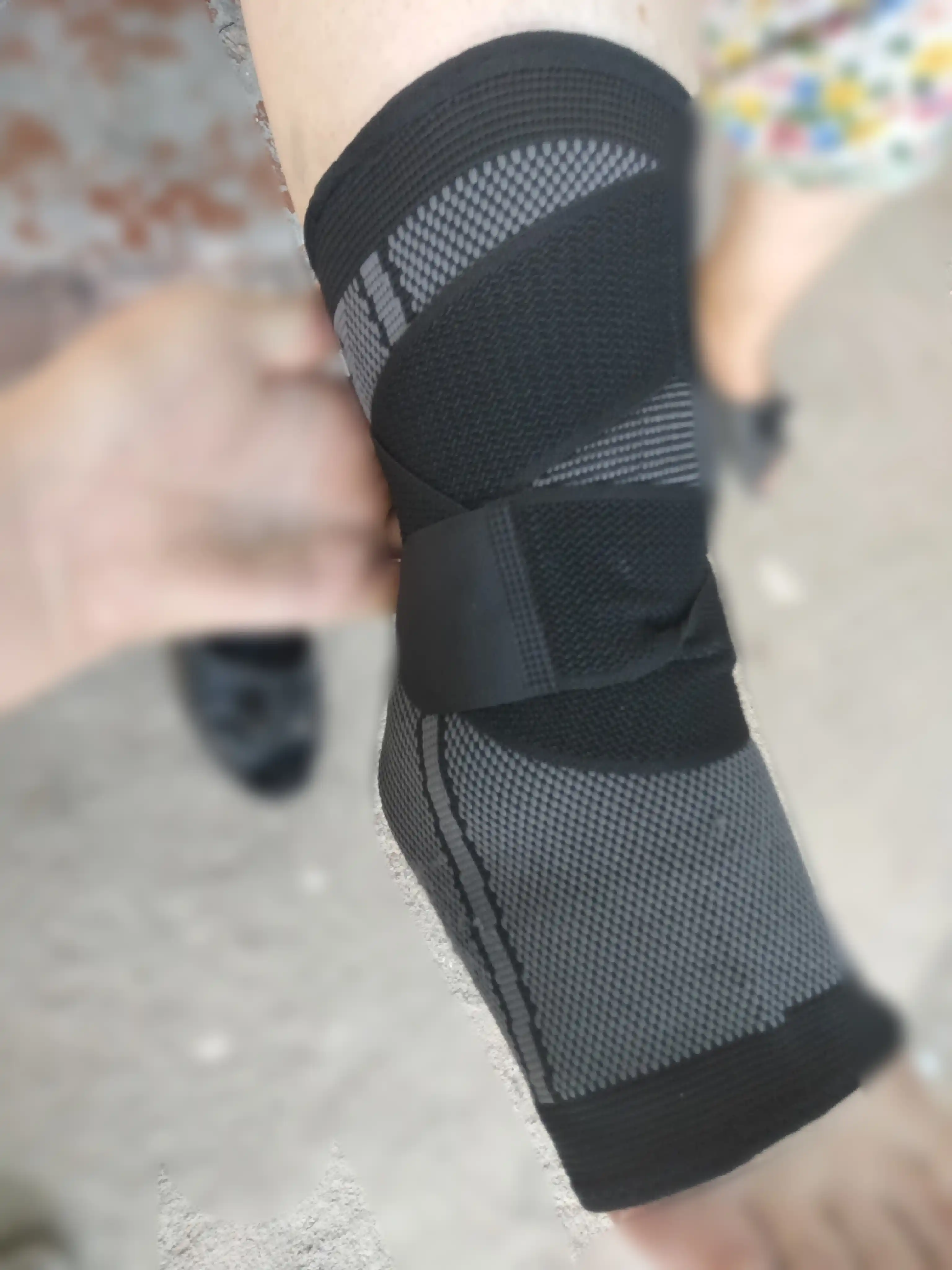Boldir-panja bandaj fiksatori, kompression, yopishqoq moslamali support, 1 dona
