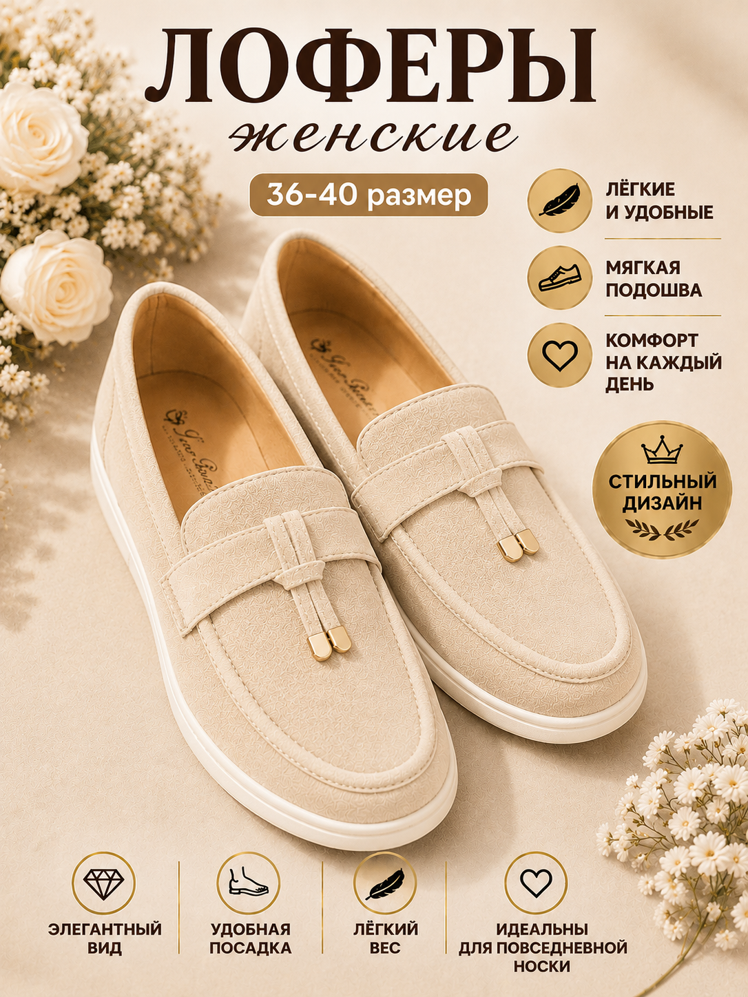 Ayollar loferi, loferlar, ayollar tuflisi - 