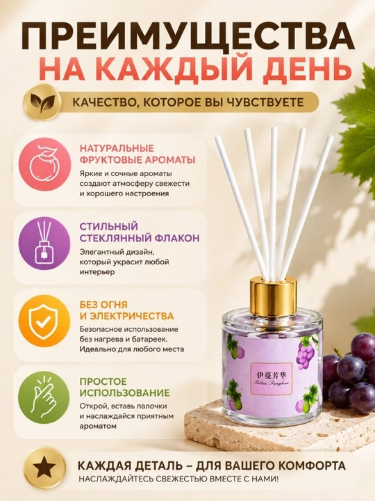 Uy, avto va ofislar uchun havo xushbo'ylagichi "TAMELAL" 50 ml