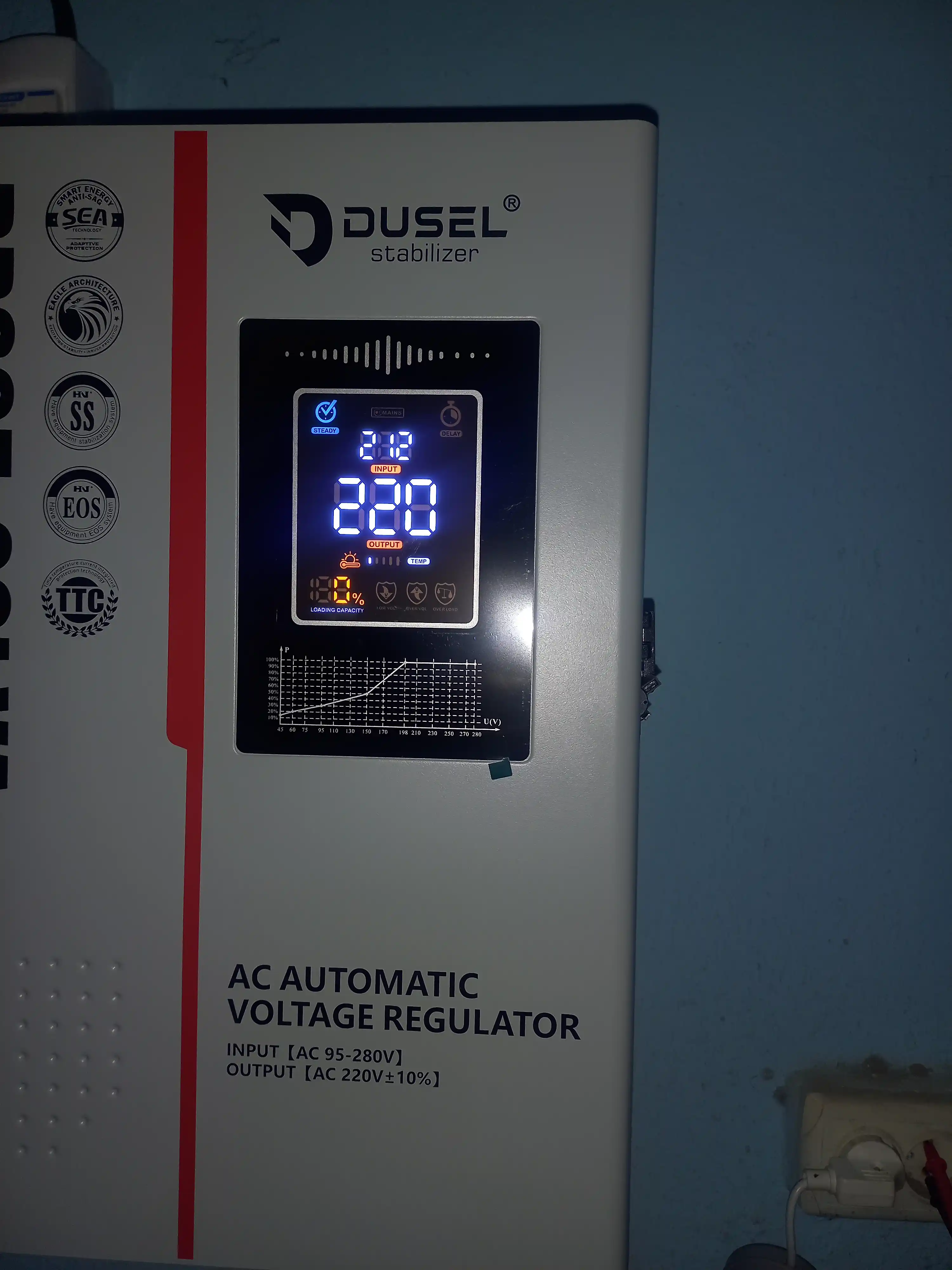 Dusel kuchlanish stabilizatori 10KVA, 12KVA, 15KVA, 20KVA