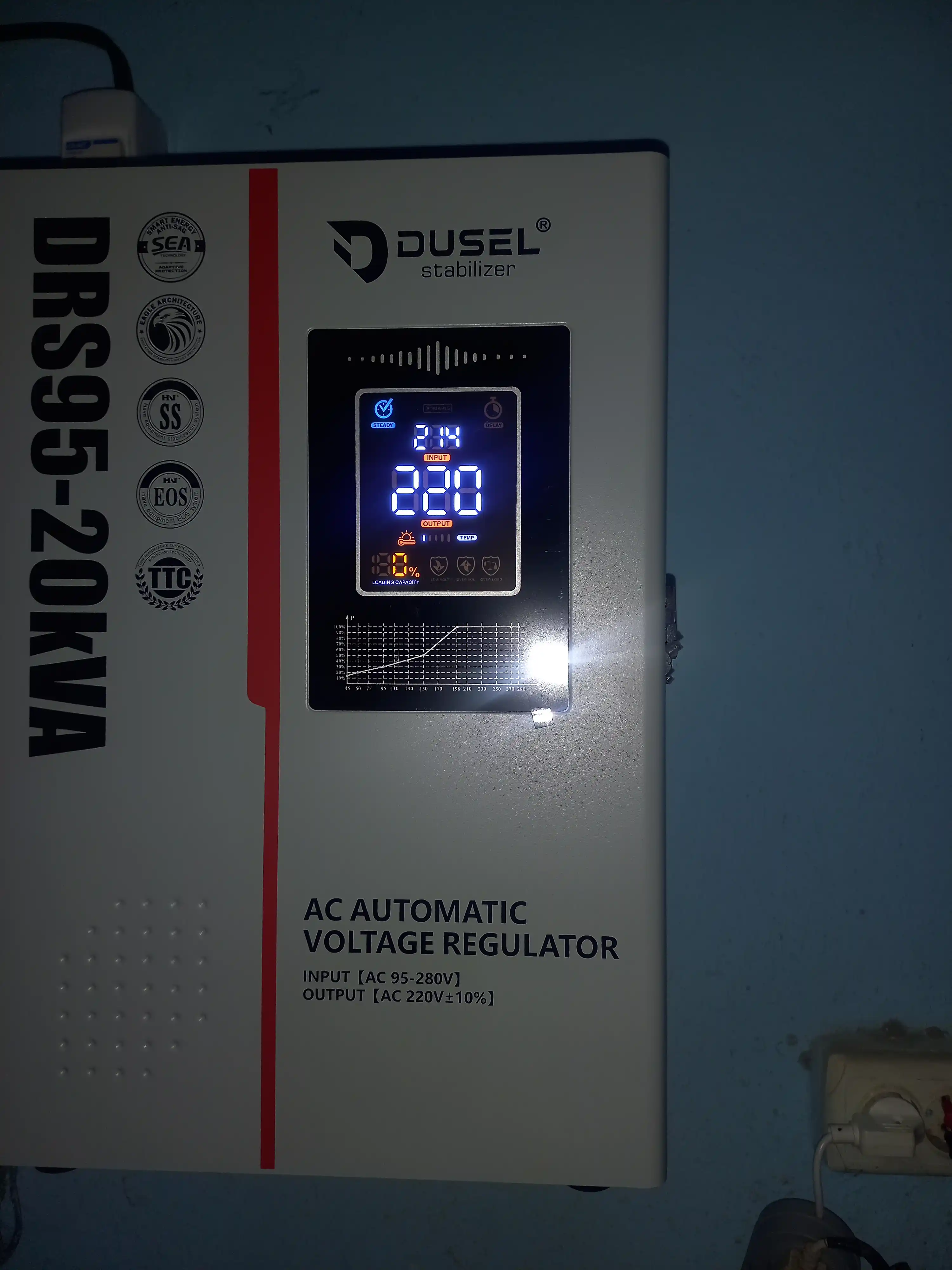Dusel kuchlanish stabilizatori 10KVA, 12KVA, 15KVA, 20KVA