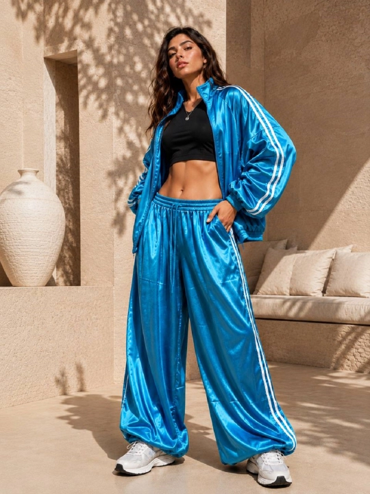 Ayollar uchun 2 qismli sport kostyumi