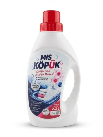 Гель для стирки Mis Köpük, концентрат, с цветочным ароматом, 2.2 л - 