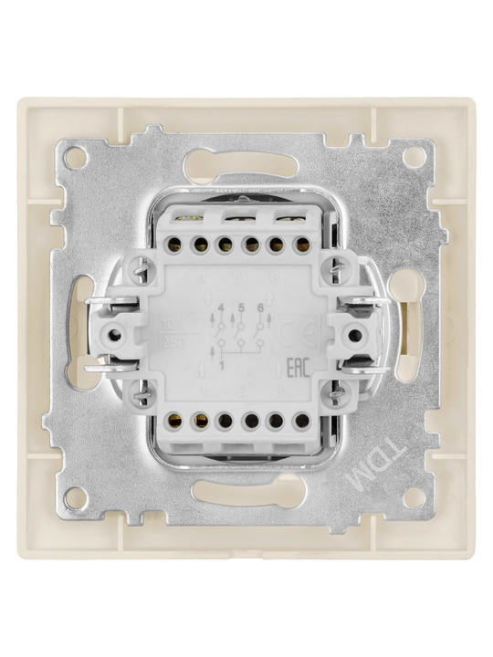 3 tugmachali o‘chirgich TDM ELECTRIC Lama fil suyagi / Ramkali uch tomonlama o‘chirgich