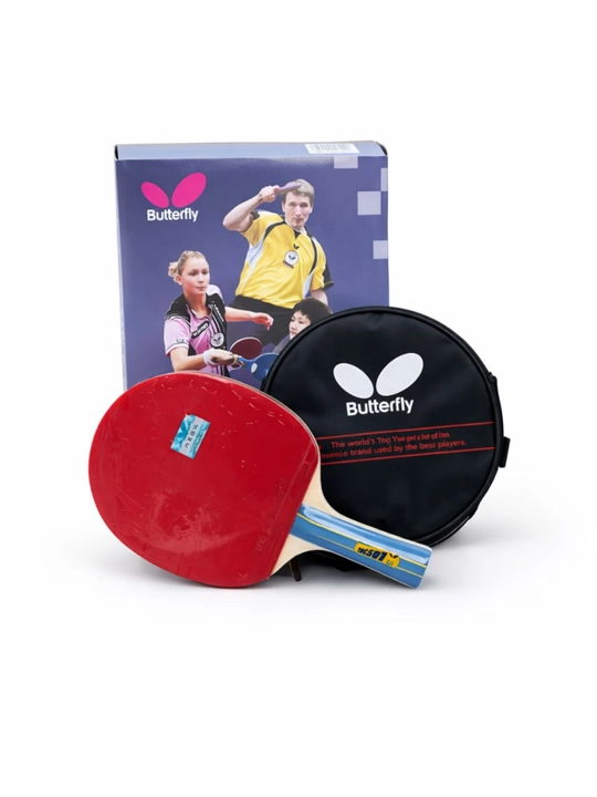 501-seriyali Butterfly stol tennisi raketkasi, g‘ilofda va sovg‘a qadog‘ida - 