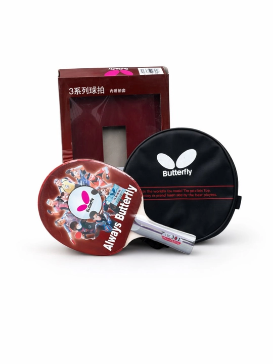 Butterfly (301-seriya) stol tennisi raketkasi, g'ilof va sovg'abop qutida - 