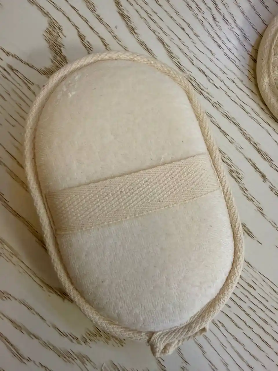 Мочалка для душа, губка для тела из люфы, натуральная