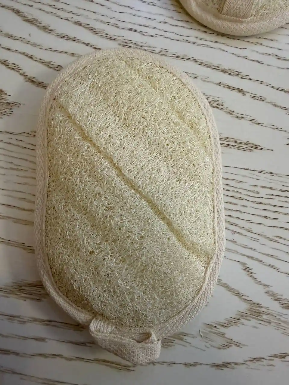 Мочалка для душа, губка для тела из люфы, натуральная