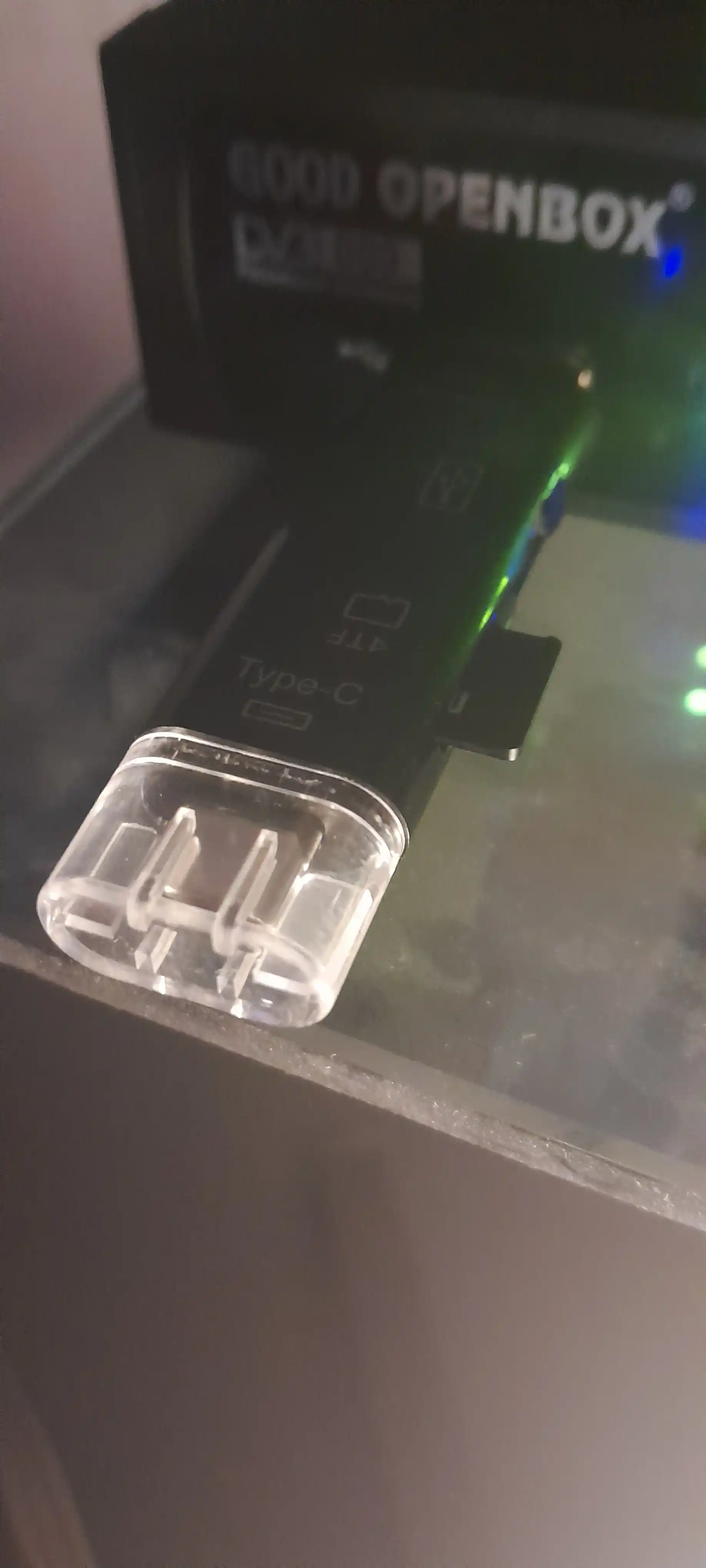 USB / Type-C / MicroUSB OTG kardrider, SD va TF xotira kartalari uchun adapter