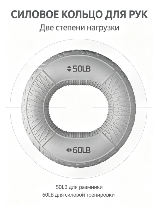 7×7 sm silikon qisqich bilaguzuk – qo‘l kuchini oshirish