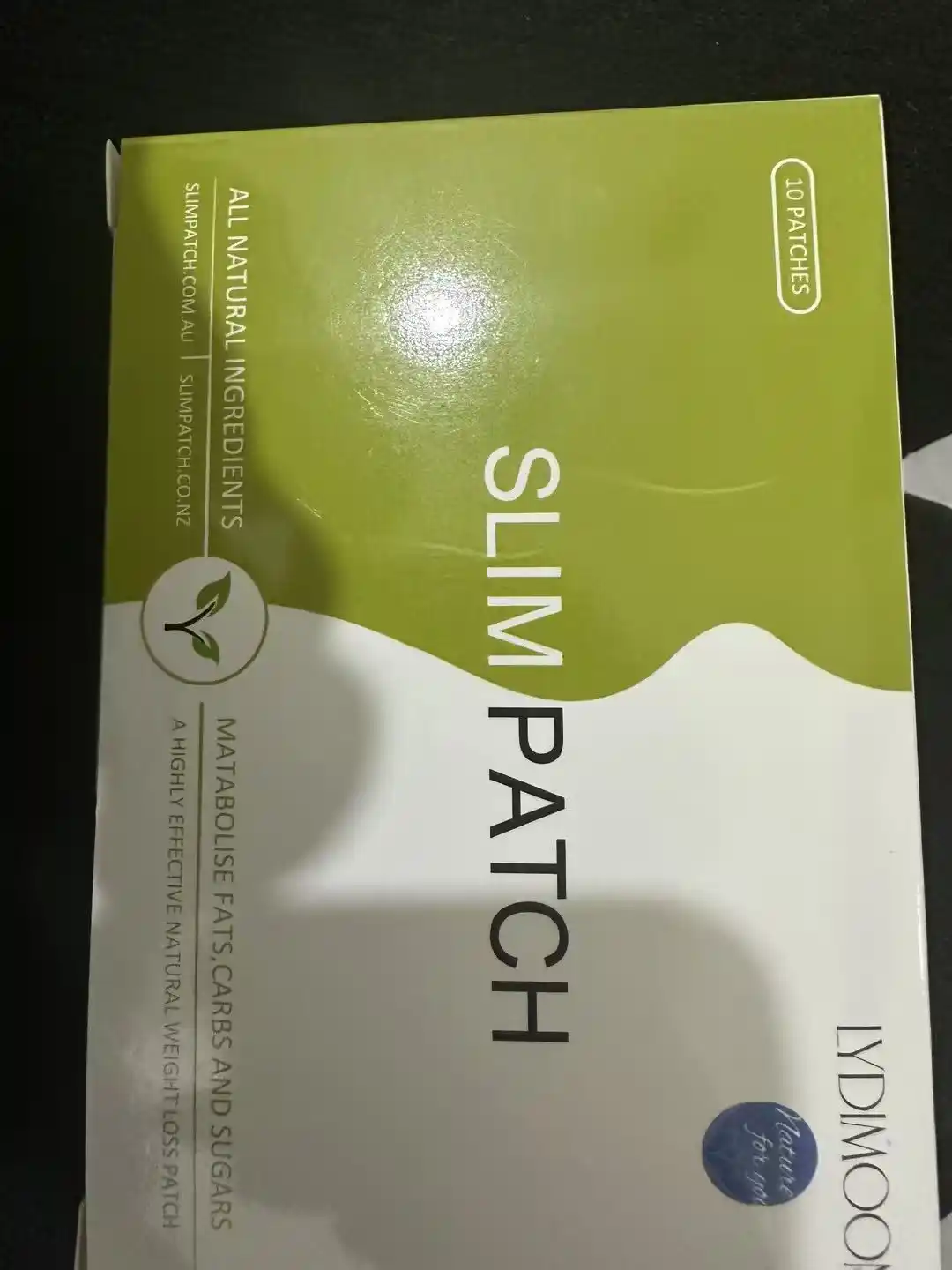 Пластырь для похудения LYDIMOON Slim Patch натуральный антицеллюлитный, на пупок, 10 шт