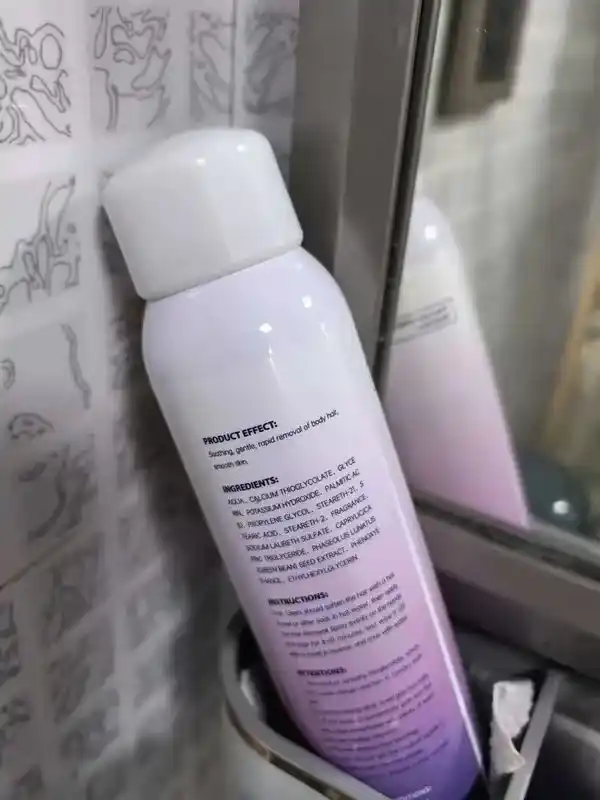 LYDIMOON og‘riqsiz soch olish spreyi, tez depilyatsiya vositasi, 150 ml