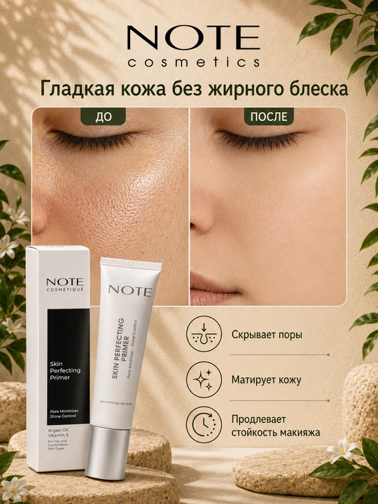 NOTE Skin Perfecting Primer, база под макияж