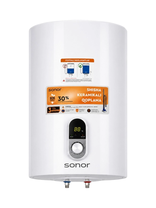 Водонагреватель Premier Sonor SNR-V100WH07EC, 100 л, электрический, накопительный - 