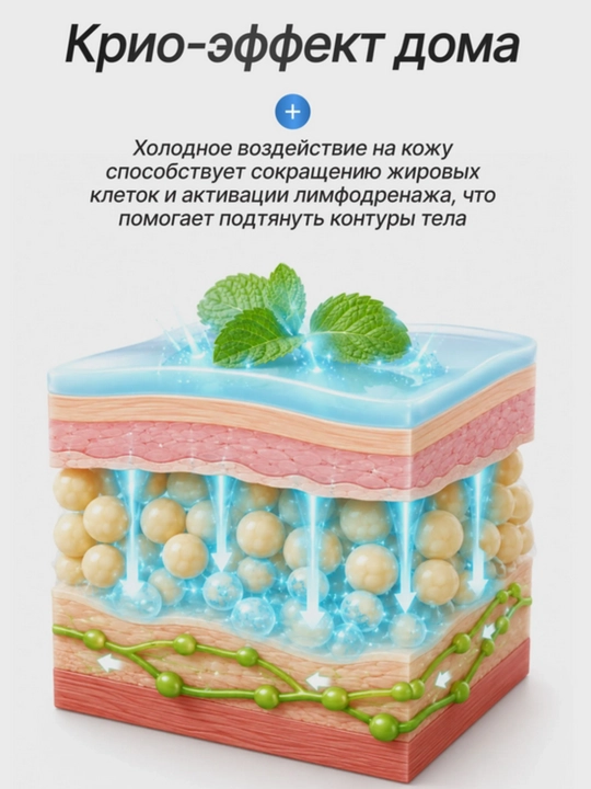 Холодное обертывание PAP-AYA, антицеллюлитный крем, для похудения 400 мл