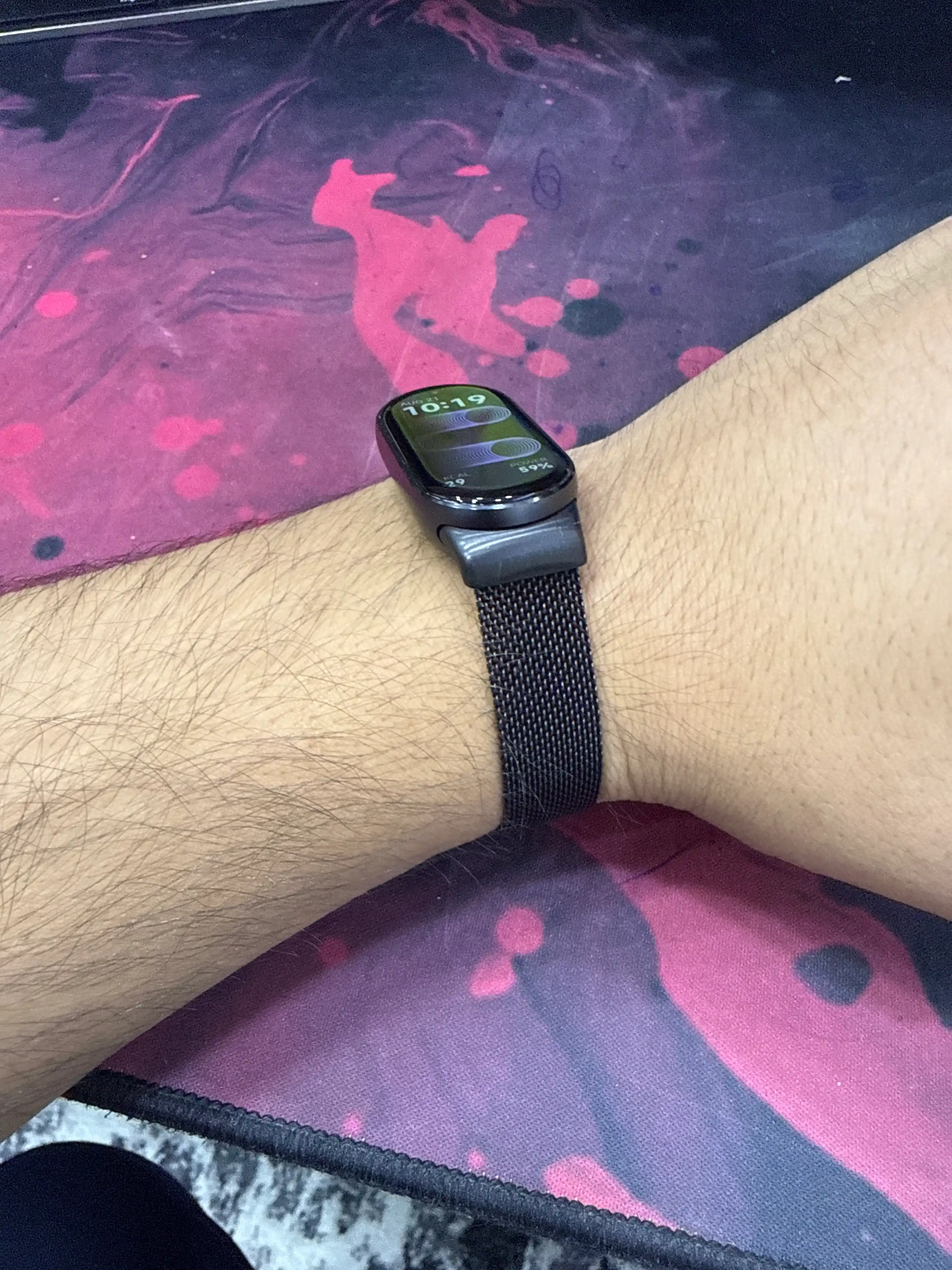 Металлический ремешок для Xiaomi Mi Band 8/9/10