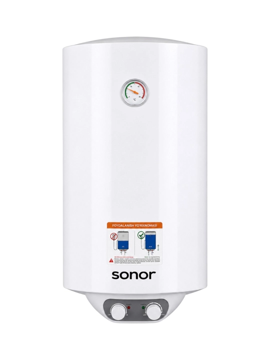 Водонагреватель Premier Sonor SNR-V100WH03ME, 100 л, 2000 Вт, электрический - 