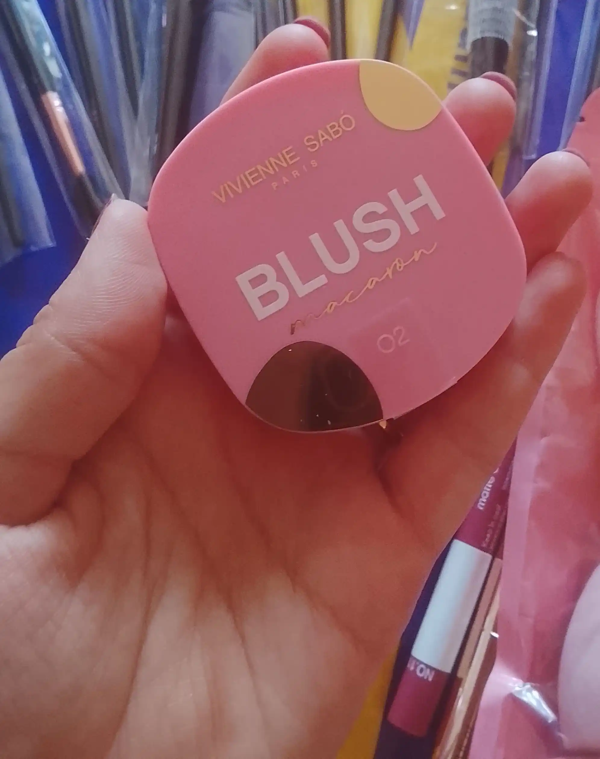 Vivienne Sabo Blush macaron Матовые румяна для лица