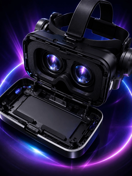 VR SHINECON SC-G04EA — 3D VR-очки с встроенными наушниками и микрофоном