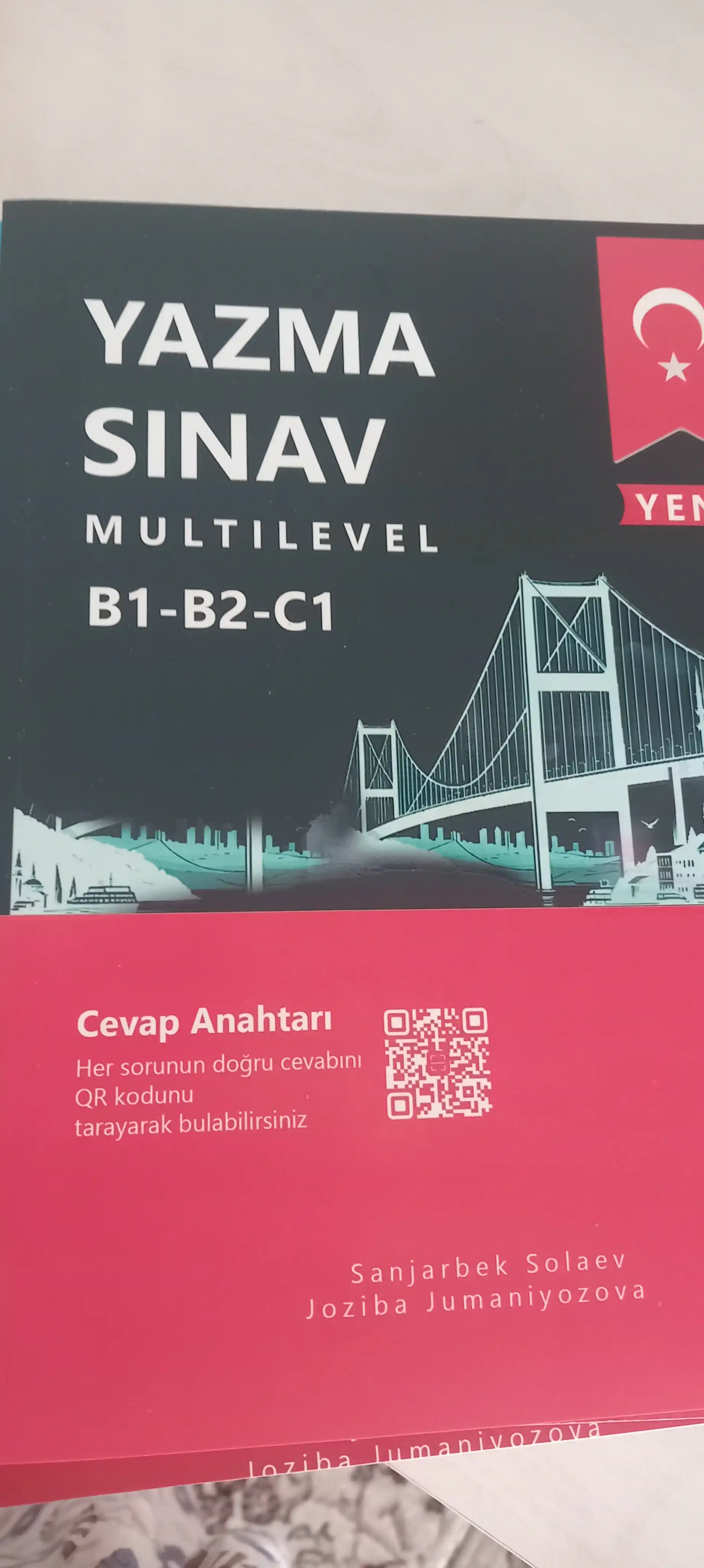 CEFR B1, B2, C1 uchun turk tilidagi Sinav Multilevel, Dinleme, Okuma, Yazma, Konusma kitob
