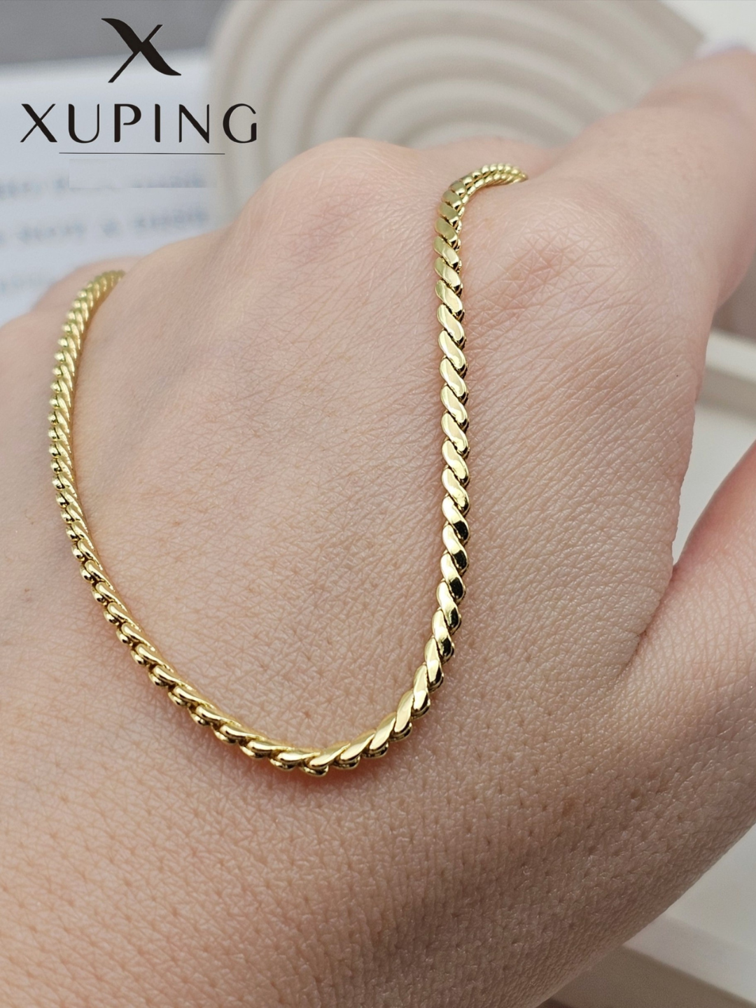 Ayollar uchun zanjirlar, Xuping, 45-60 sm - 