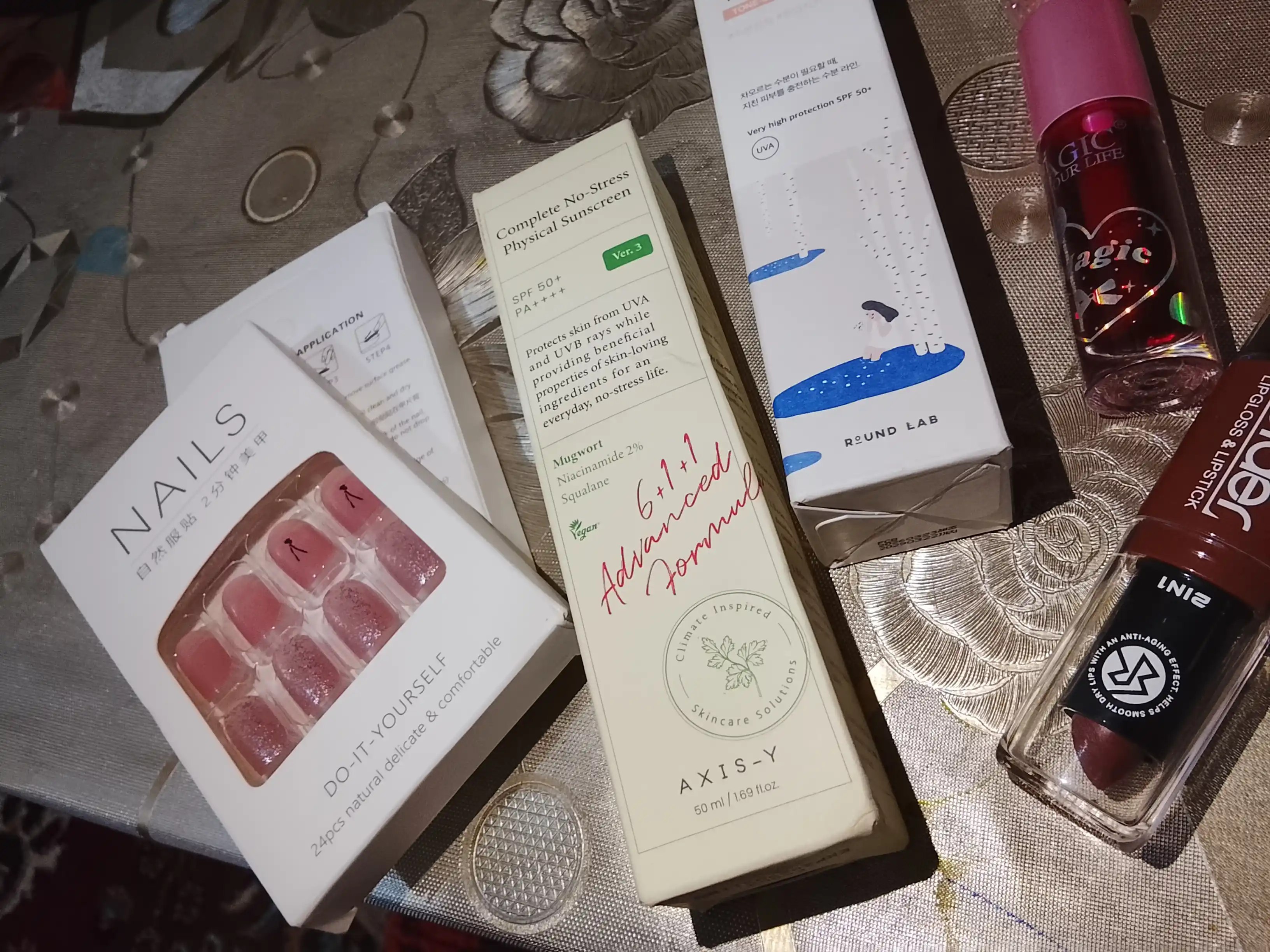 AXIS-Y Physical Sunscreen V. 3 SPF50+ PA++++ quyoshdan himoya kremi, 50 ml
