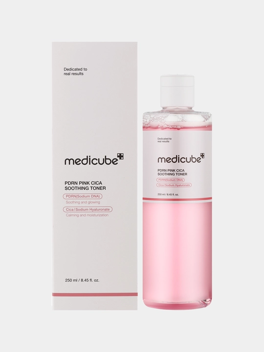 Успокаивающий тонер для лица Medicube PDRN Pink Cica Soothing Toner, 250 мл