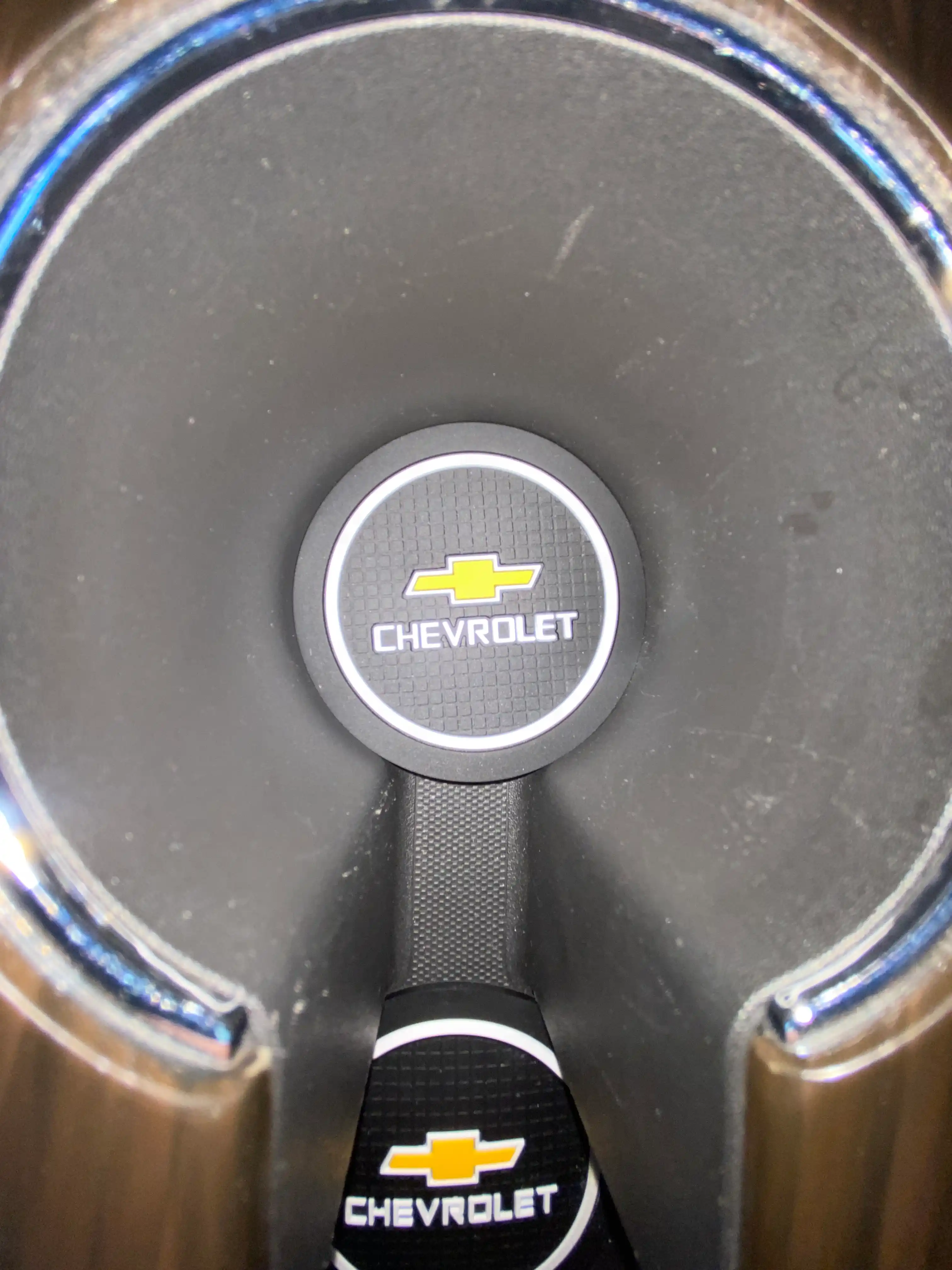 Коврик противоскользящий в подстаканник, с логотипом CHEVROLET
