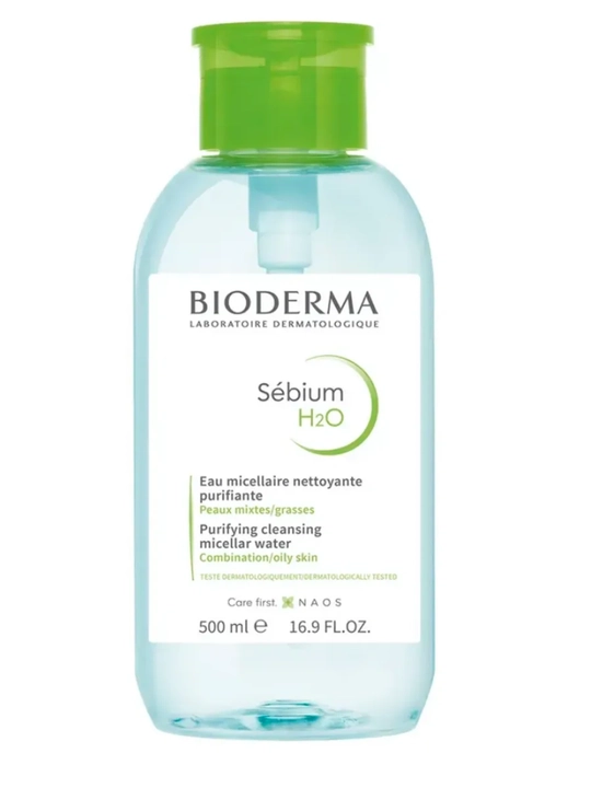 Mitsellyar suvi, Bioderma Sebium; H20, 500 ml