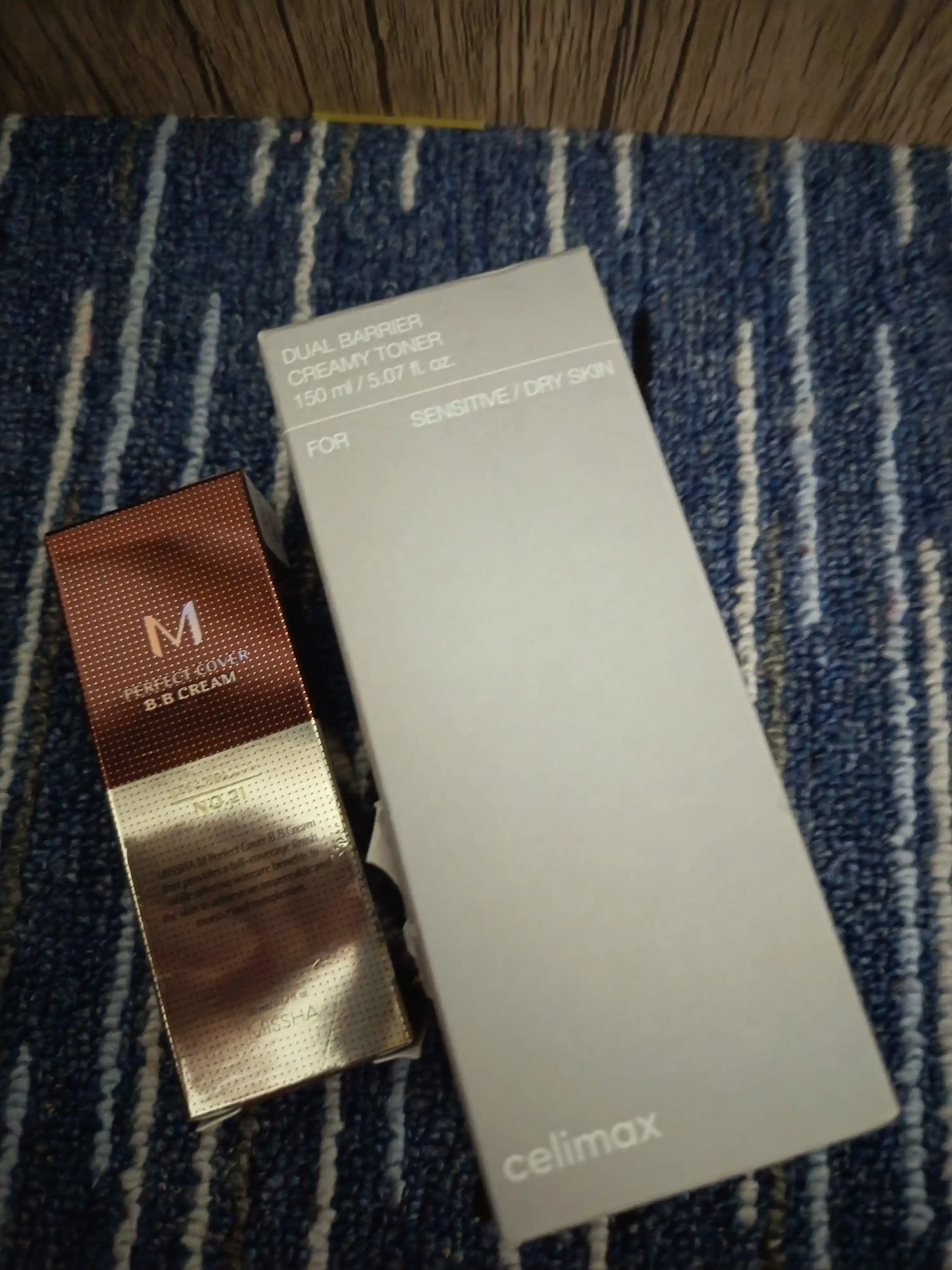 Celimax Dual Barrier Creamy Toner, namlovchi kremsimon yuz toneri, quruq sezgir teri uchun