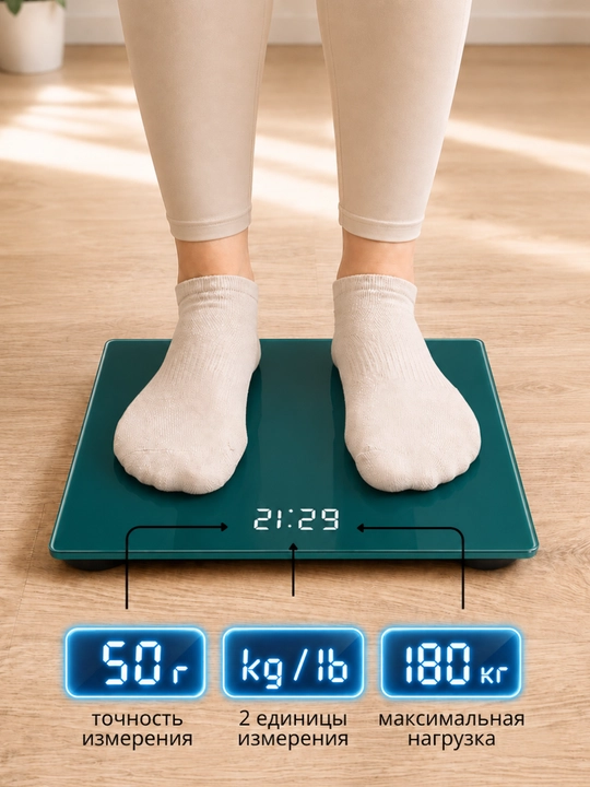 Tarozisi elektron pol uchun, 180 kg gacha, 50 g aniqlik, LCD displey