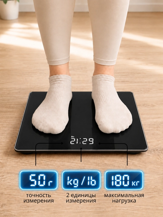 Tarozisi elektron pol uchun, 180 kg gacha, 50 g aniqlik, LCD displey