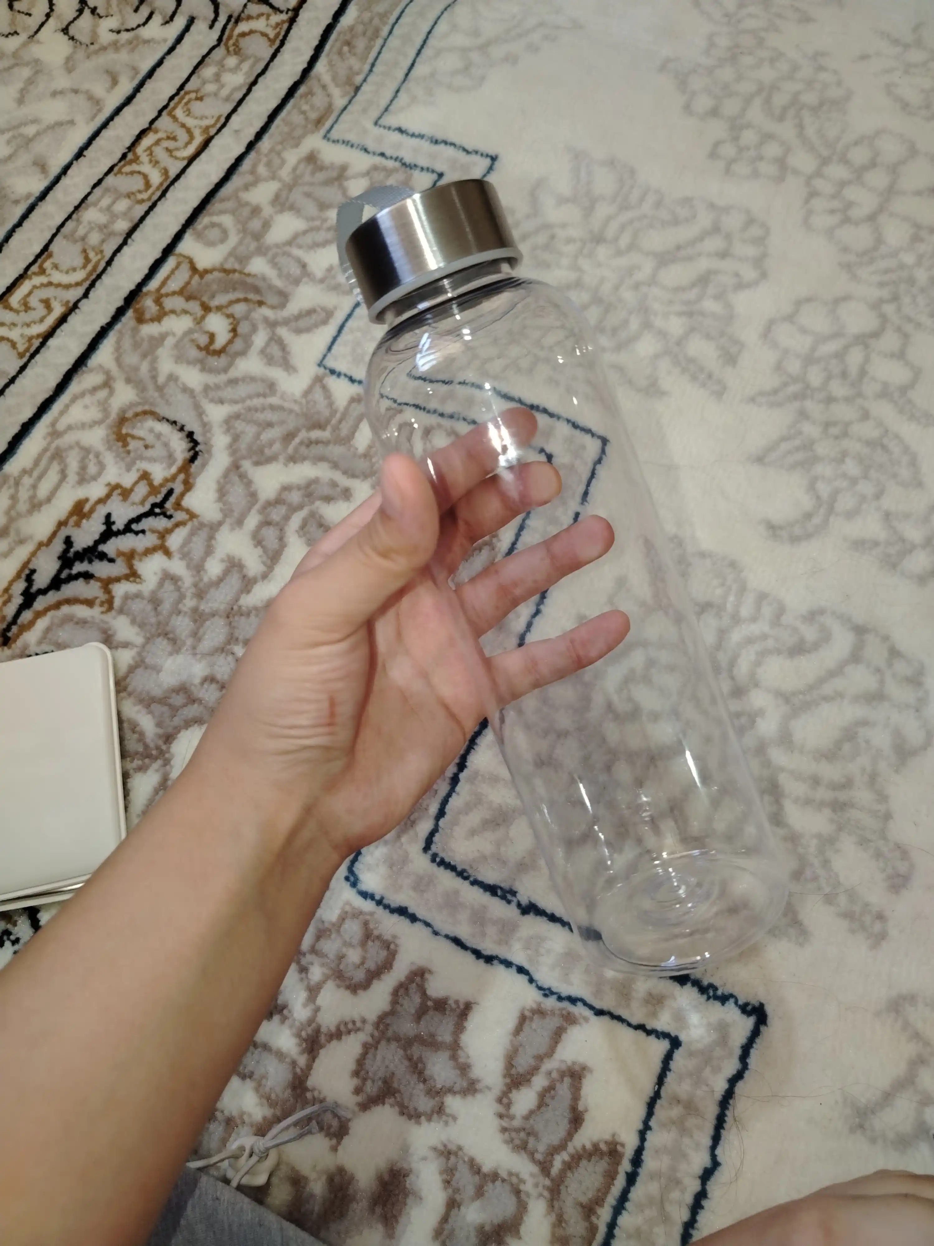Бутылка для воды 500 мл, спортивная бутылка с ремешком, BPA Free