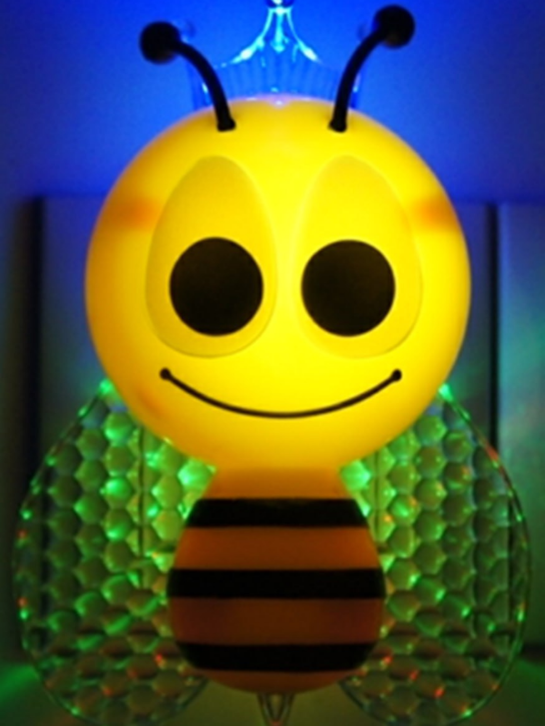 Ночник, в виде пчёлки, LED, RGB, BEE, яркий и безопасный светильник для детской комнаты