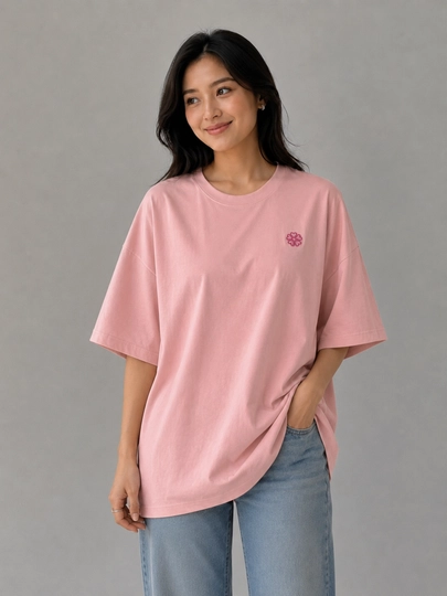 Ayollar uchun oversize futbolka - 