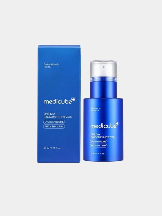 Сыворотка для лица с микроиглами Medicube One Day Exosome Shot 7500, 30мл