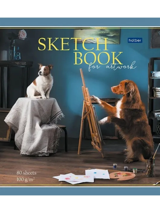 "Premium" SketchBook 80 varaqli A5 daftar - 