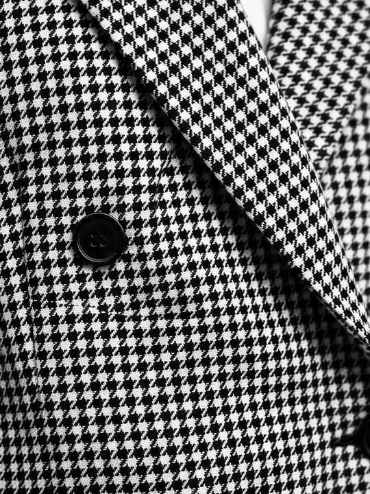 Zara yoki Chanel uslubidagi tvid pidjak, zamonaviy katta o‘lchamli pidjak